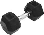 Pegasus Rubber Hexagon Dumbbell 1 x 15kg