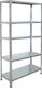 Vesta Dexion Verzinkte 75x30x168cm Regal mit 5 Regalen Gesamtbelastbarkeit 150kg