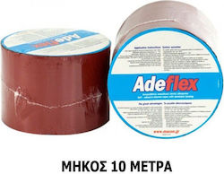 Macon Αυτοκόλλητες Ασφαλτικές Ταινίες Κεραμιδί Ρολό Ασφάλτου Κόκκινο για 6τμ με Επικάλυψη Αλουμινίου