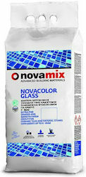 Novamix Novacolor Glass Gresie de umplere a rosturilor de țiglă Albastru închis 5kg 08220