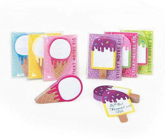Trend Haus Листчета За Бележки 80 Листа 6x6бр Feelings Mini Sticky (Различни цветове)