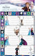 Gim Frozen Ετικέτες Τετραδίων 8τμχ