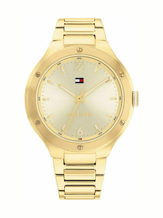 Tommy Hilfiger Naomi Women's Watch with Gold Metal Bracelet