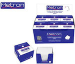 750 LEAF CUBE NEEDLE-PUNCHED PAPER METRON