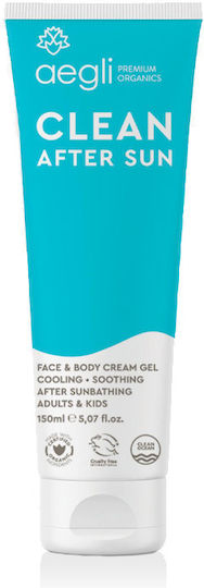 Aegli Premium Organics Clean After Sun Gel 150ml