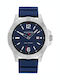 Tommy Hilfiger Ryan Ανδρικό Ρολόι 46mm Μπαταρίας με Μπλε Καουτσούκ Λουράκι