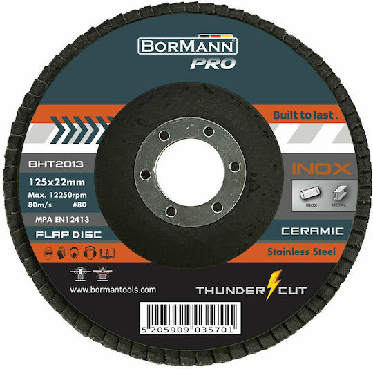 Bormann Pro BHT2013 Schleifscheibe 125mm 035701