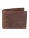 Leather Men's Wallet Classic Brown