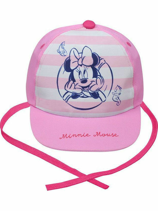 Stamion Παιδικό Καπέλο Jockey Minnie Ροζ
