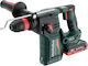 Metabo KH 18 LTX BL 24 Q Impact Rotary Hammer Cordless Brushless 18V 2x4Ah with SDS Plus Socket