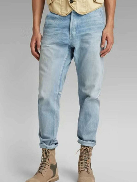 Grip 3D Men's Jeans Pants with Relaxed Tapered Fit Blue