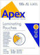 Fellowes Apex Light Duty Laminating Sheets Glossy A3 80 Microns 100 Pieces