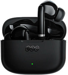 QCY T19 In-ear Bluetooth Handsfree Ακουστικά με Θήκη Φόρτισης Μαύρα