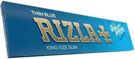 Rizla Blue Thin Χαρτάκια Στριφτού Τσιγάρου King Size 32 φύλλα 1τμχ