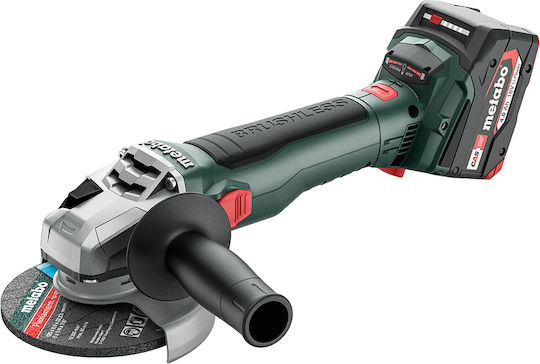 Metabo W 18 LT BL 11-125 Τροχός 125mm Μπαταρίας Brushless 2x4Ah