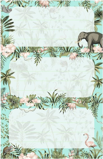 Herlitz Notebook Labels Jungle 9pcs