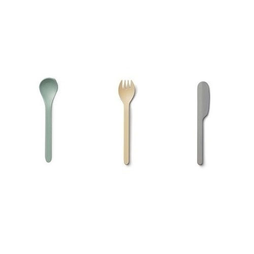 Liewood Baby Cutlery Set Multicolored 3pcs