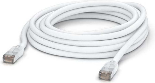 Ubiquiti U/FTP (STP) Cat.5e (Gigabit) Network Cable Ethernet Outdoor 8m White