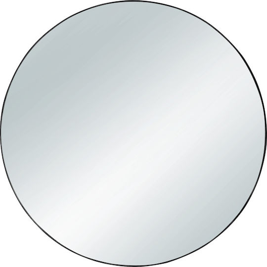 Mirrors & More Esra Oglindă De Perete Neagră Diametru 50cm
