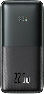 Baseus Bipow Pro Power Bank 10000mAh 22.5W cu 2 Porturi USB-A și Port USB-C Negru