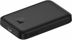 Magnetic Power Bank 6000mAh 20W Black Magnetic Power Bank 6000mAh 20W Black
