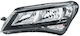 Hella Front Lights for Skoda Superb 2015-2019