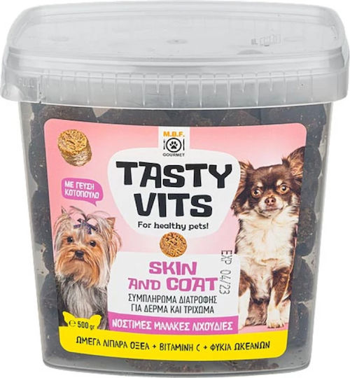 STAC Tasty Vits Skin & Coat Dog Treat 500gr 385722