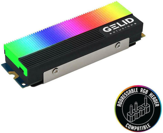 Gelid Solutions Охлаждане на M.2 SSD Черно