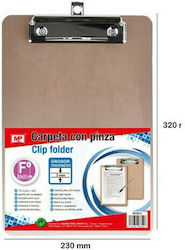 Madrid Papel Dosar cu Clipboard pentru Hârtie A4 Bej