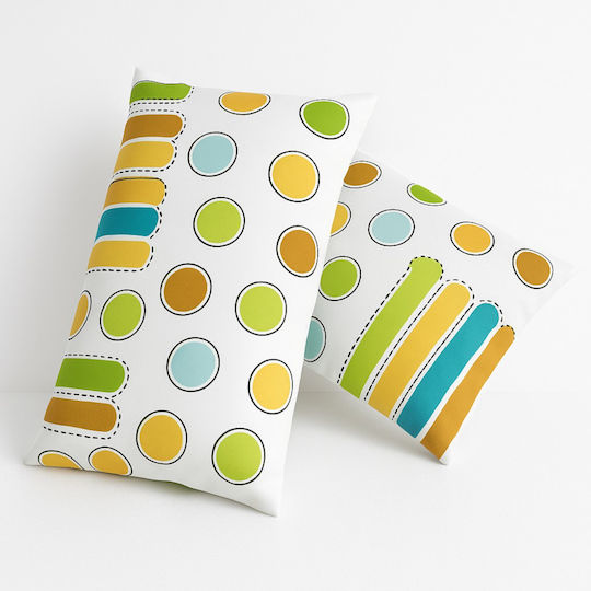 Beboulino Kids Cotton Pillowcase Set 20x30cm Multicolour 703-1860-2030