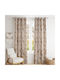 Kipper Vorhang mit Grommet Cocoon Gold 140x260cm