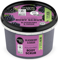 Organic Shop Scrub Corporal Mure și zahăr 250ml