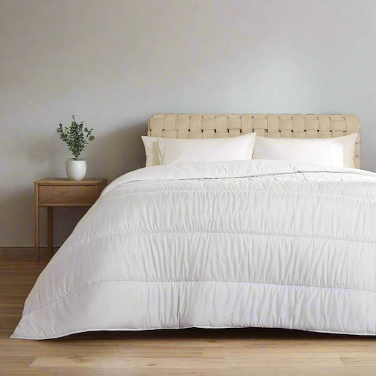 Cannon Πάπλωμα Υπέρδιπλο με Γέμιση Microfiber 230x260εκ. White 350 GSM