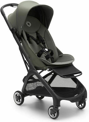 Bugaboo Butterfly Complete Бебешка количка Подходящо за 6+ Месеца Черно горско зелено 7.3кг