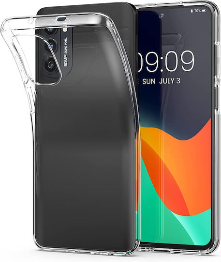 KWmobile Back Cover Σιλικόνης Διάφανο (Motorola Moto G52)