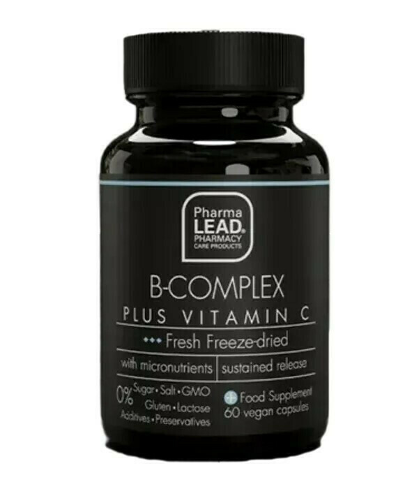 Pharmalead B-Complex Plus Vitamin C 60 κάψουλες | Skroutz.gr