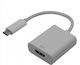 Jager Μετατροπέας USB-C male σε HDMI female Λευκό 1τμχ USB3.1-C
