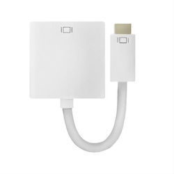 Qoltec 50517 mini DVI Мъжки към DVI-I Женски