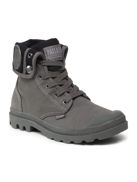 Palladium Baggy Γυναικεία Μποτάκια Γκρι