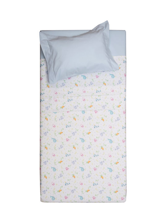 Viopros Kids Blanket Μάρκο 150x245cm White