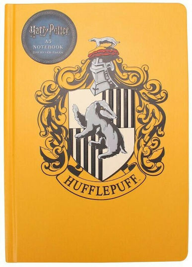 Graffiti Hufflepuff Notizbuch 288 Blätter A5 Geregelt Gelb