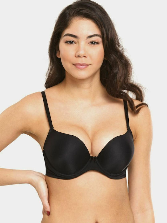 Norddiva Lingerie Μαύρο Σουτιέν Push Up Norddiva Lingerie Μαύρο Σουτιέν Push Up