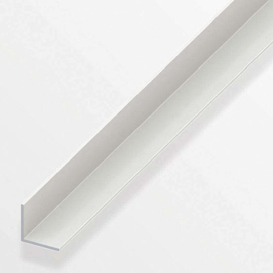 Προφίλ Σκαλοπατιών PVC Λευκό 200x2x2εκ.