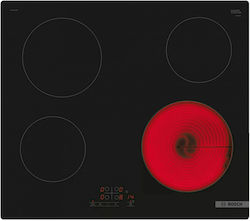 Bosch Autonomous Cooktop with Ceramic Burners and Locking Function 59.2x52.2cm