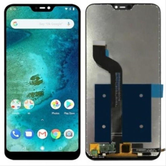 Οθόνη με Μηχανισμό Αφής για Redmi 6 Pro (Μαύρο)