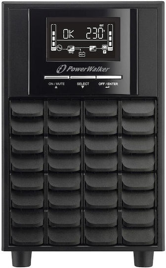 Powerwalker VI 1500 CW FR UPS Line-Interactive 1500VA 1050W με 8 IEC Πρίζες