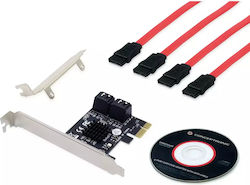 Conceptronic Κάρτα PCIe σε 4 θύρες SATA III