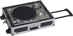 TTPRO-TROLLEY Flight Case Multi Format Turntable (cărucior + roți) Silver, Technics SL-1210MK7 / SL-1200MK2 / SL-1200 / SL1200GR / SL-1200GAE / SL-1210GR, Reloop RP-7000RP / RP-8000MK2 / RP-8000RP/ RP-4000M / RP-2000USB, Pioneer PLX-1000 / PLX-500