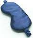 Weiche Schlafmaske aus Polyester Blau