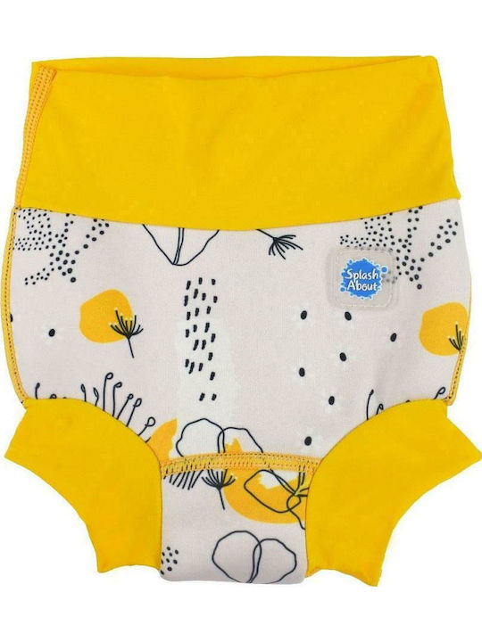 Splash About Kids Swimwear Swim Diaper Yellow